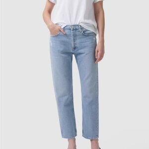 Agolde Parker Easy Straight in Swapmeet